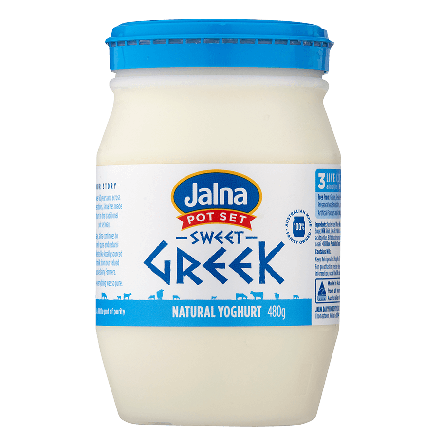 Jalna Yoghurt Greek Sweet & Creamy 480g