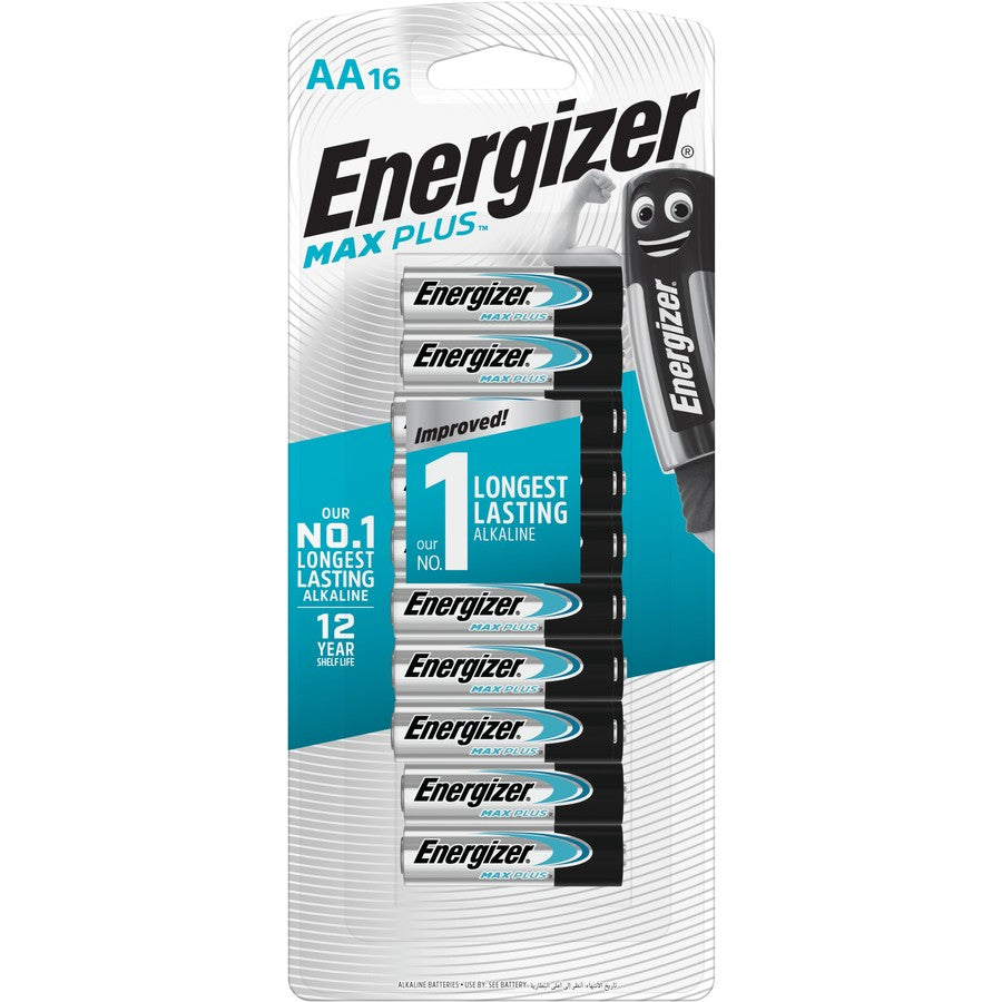 Energizer Batteries Max Plus AA 16 pk