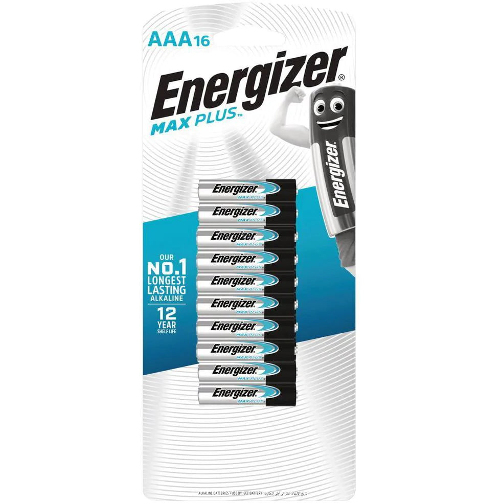 Energizer Batteries Max Plus AAA 16 pk
