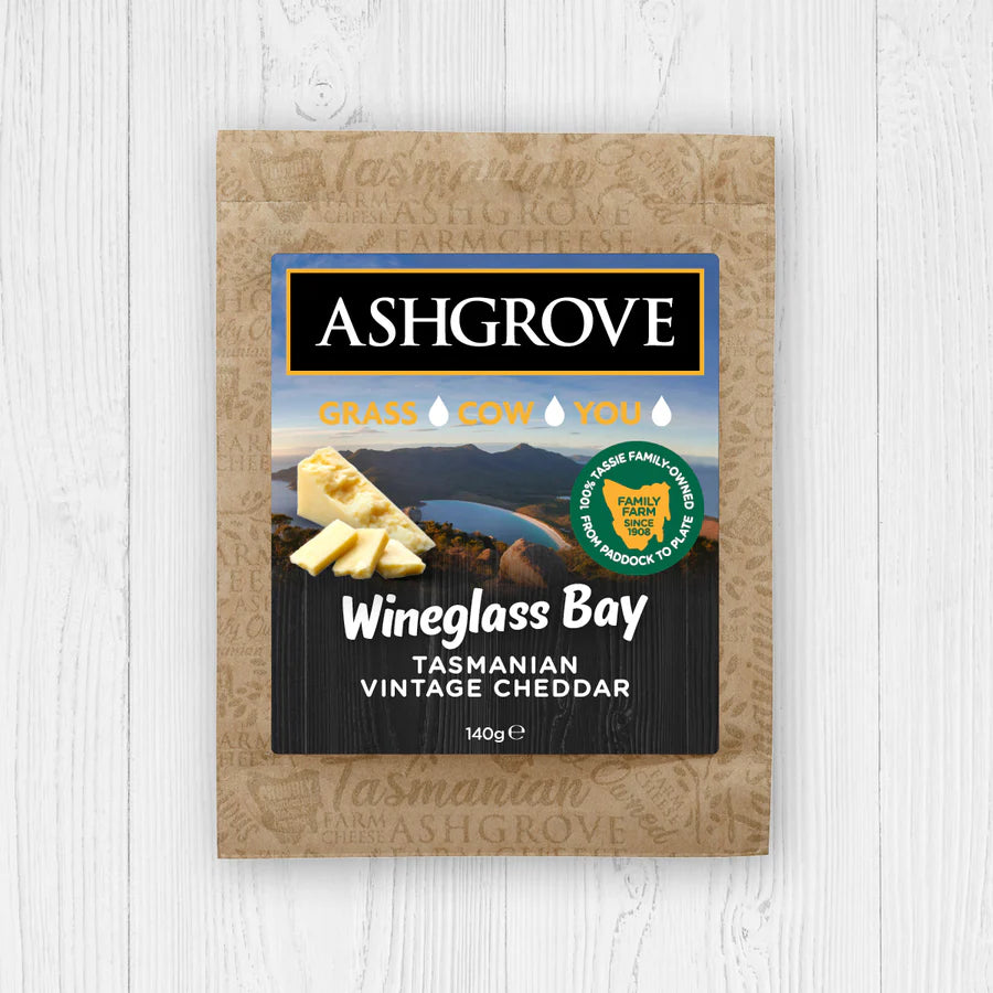 Ashgrove Vintage Cheddar Wineglass Bay140g