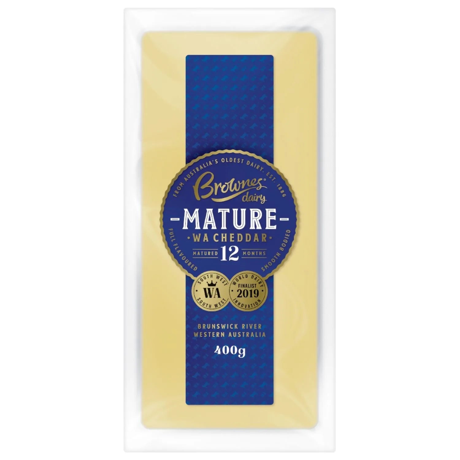 Brownes Cheese Cheddar Mature 400g