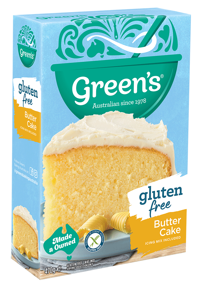 Greens GF Golden Butter Cake Mix 470gm