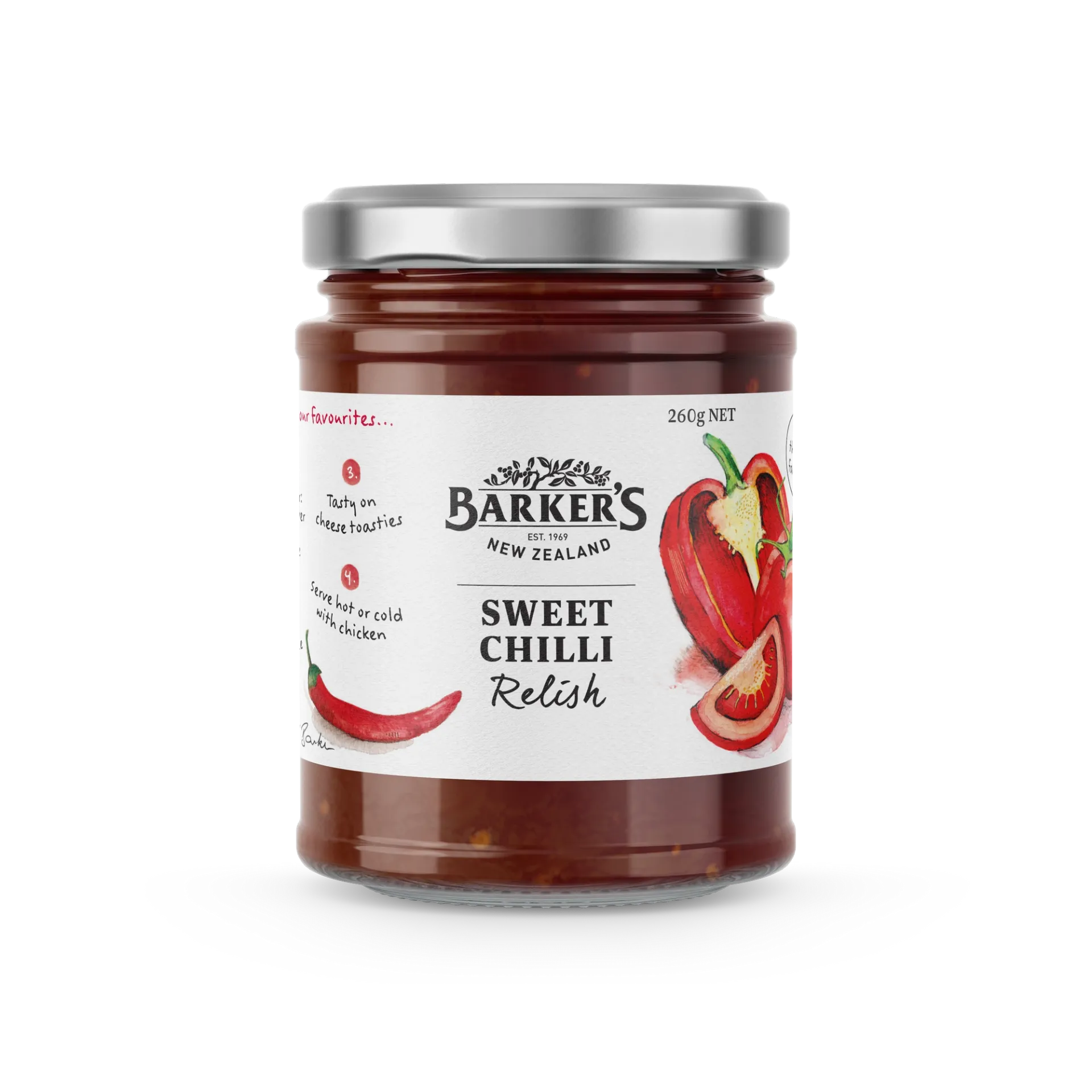 Barkers Relish Sweet Chilli 260g