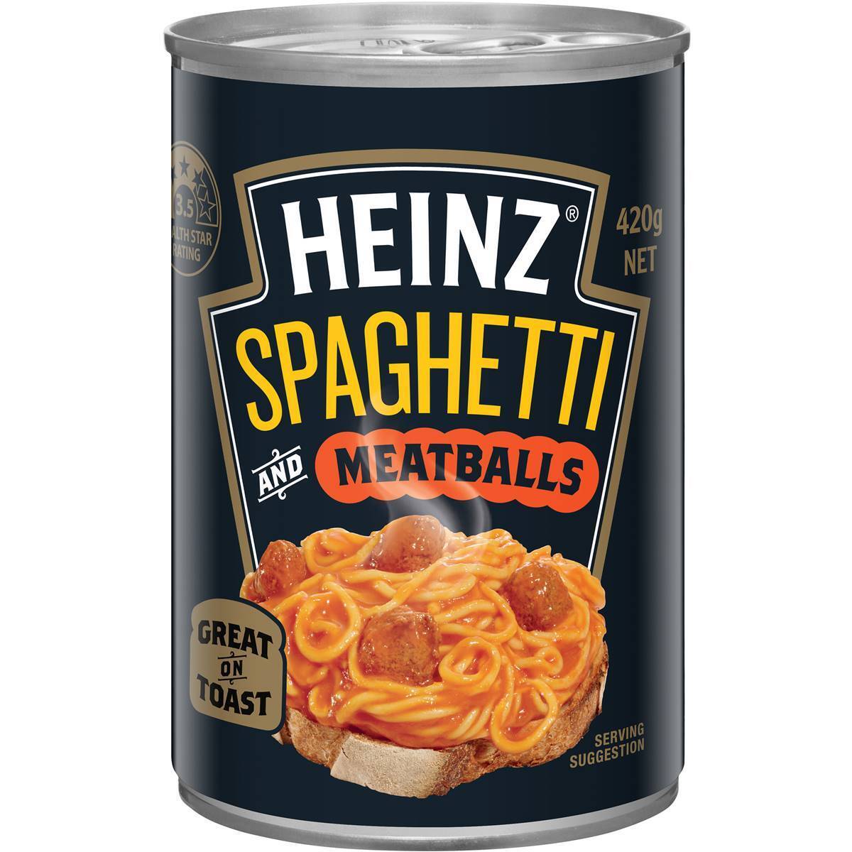 Heinz Spaghetti & Meatballs 420g