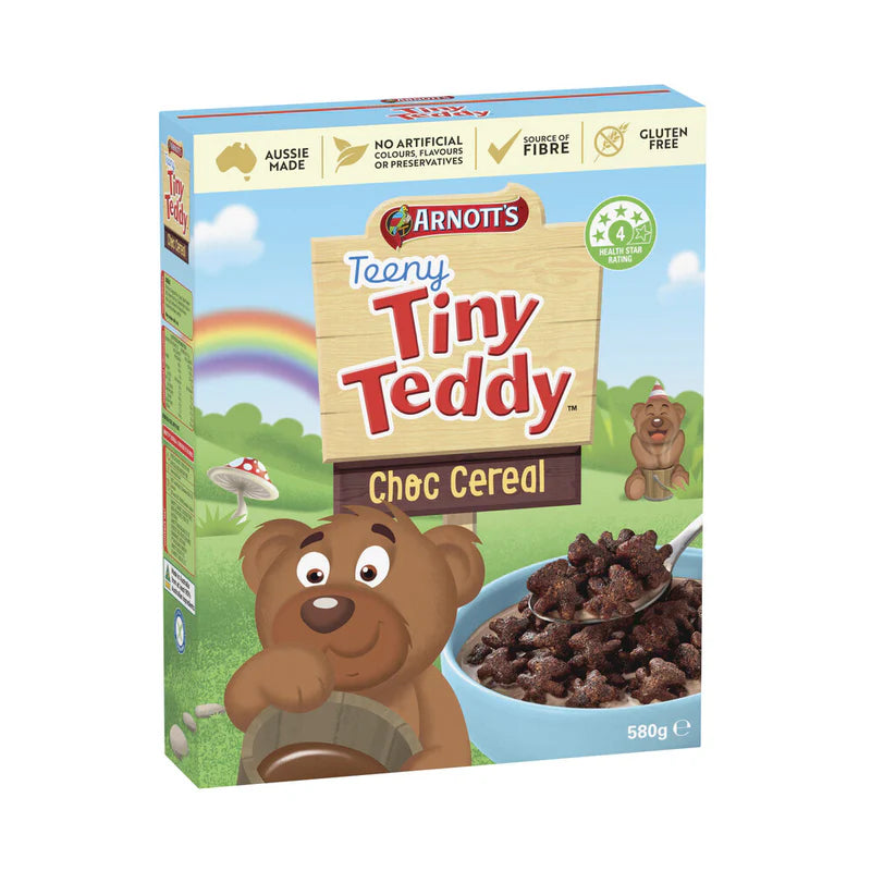 Arnotts Cereal Tiny Teddy Chocolate 580g