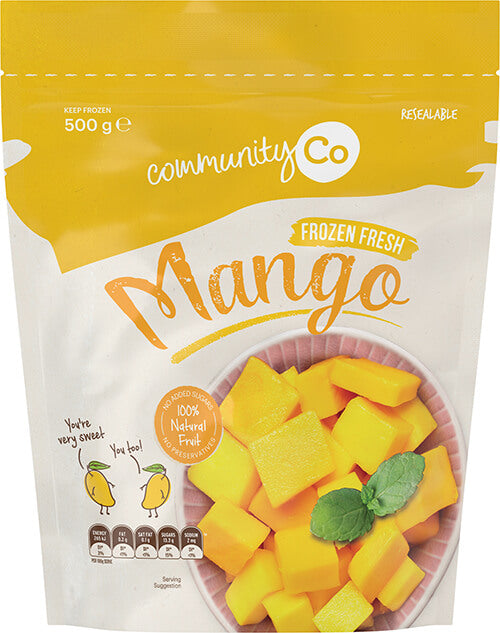 Community Co Frozen Mango 500g