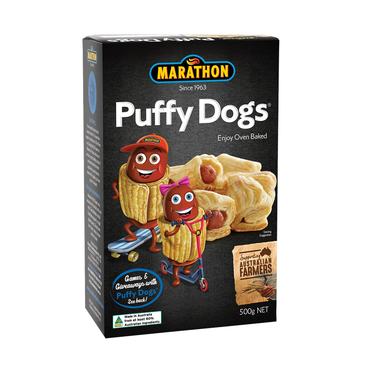 Marathon Puffy Dogs 500gm