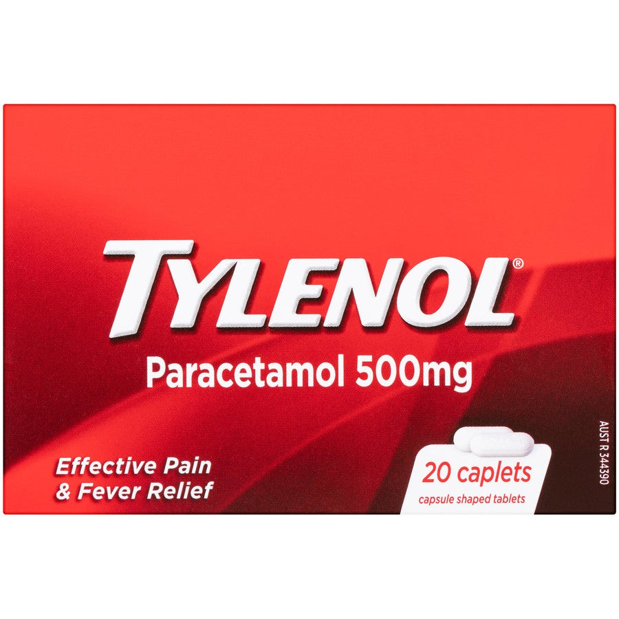 Tylenol Tablets 500mg 20pk