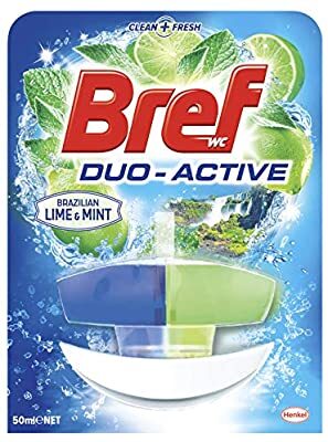 Bref Duo Active Lime & Mint Toilet Block