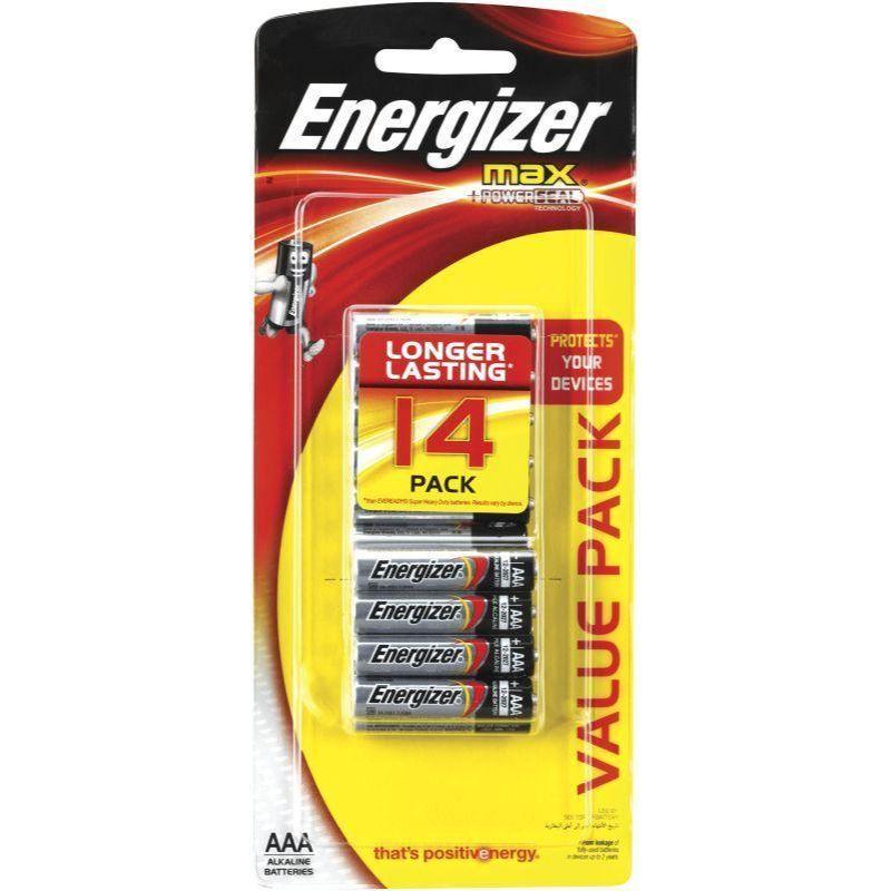 Energizer Max Batteries AAA 14 Pack