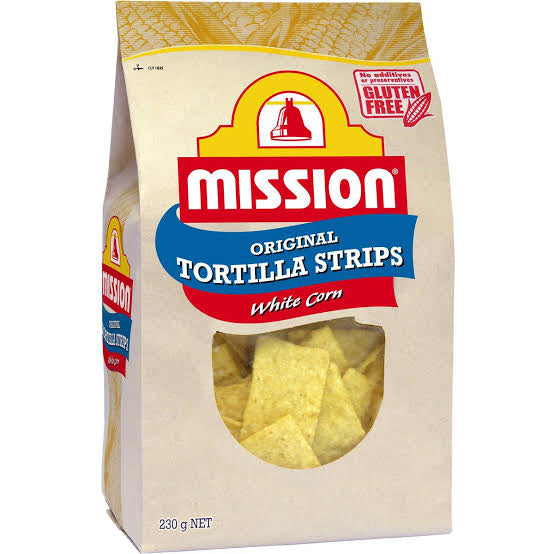 Mission Tortilla Strip White Corn 230g