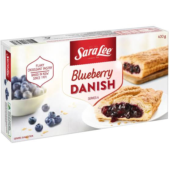 Sara Lee Desserts Blueberry Danish 400gm