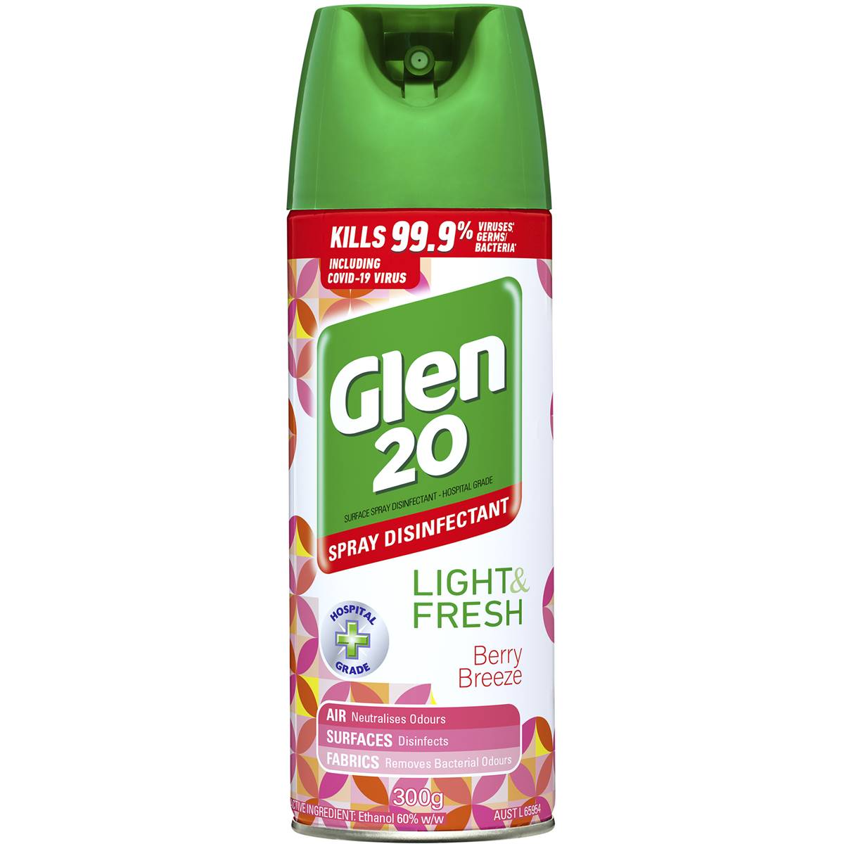 Glen 20 Disinfectant Spray Berry Breeze 300g