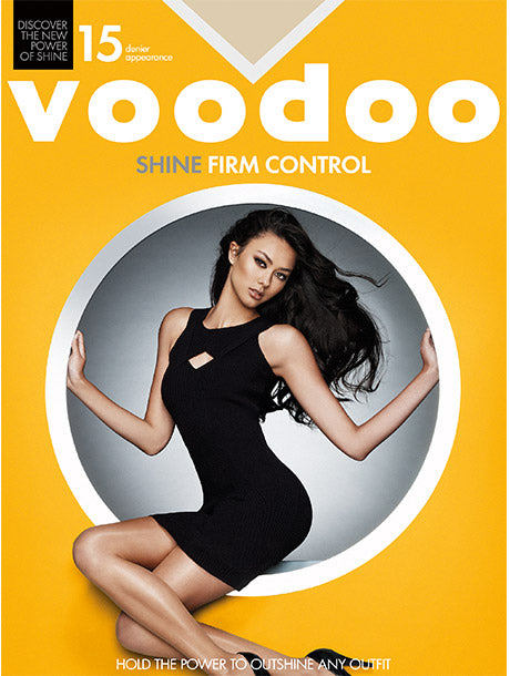 Voodoo Shine Firm Control Sheers Jabou XTall 1 pk Yellow
