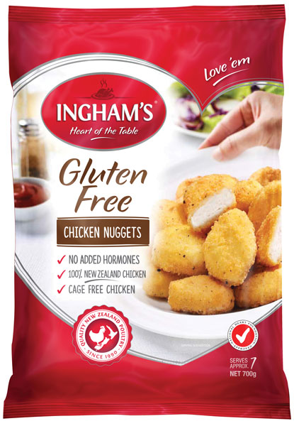 Ingham Chicken  Nuggets GF 1kg
