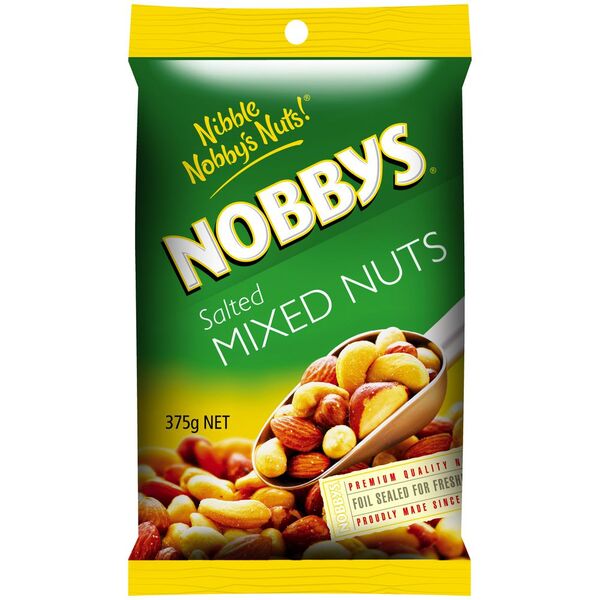 Nobby's Salted Mixed Nuts 375g