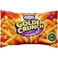 Birds Eye Golden Crunch Crinkle Cut Chips 1kg