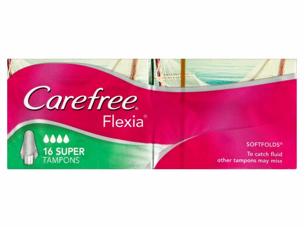 Carefree Flexia Tampon Super 16