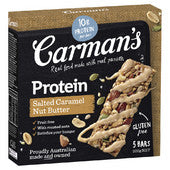 Carmans Protein Bars Salted Caramel 200g