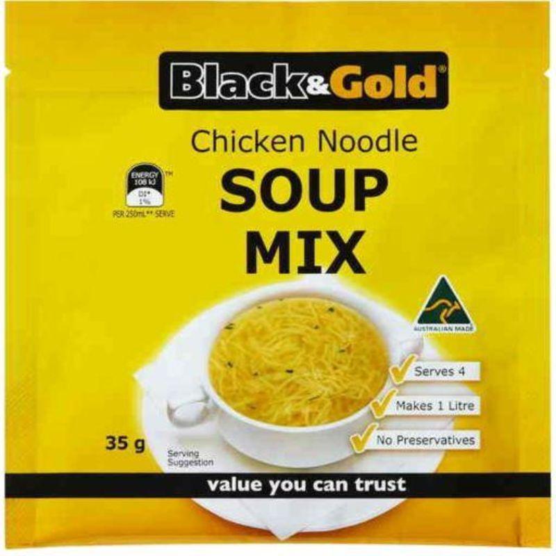 Black & Gold Chicken Noodle soup mix 50 gm