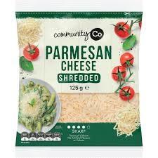 Community Co Shredded Parmesan Cheese 125gm