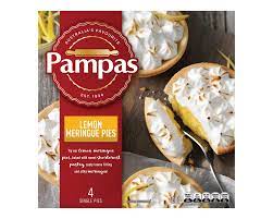 Pampas Lemon Meringue Pie 4pk