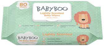 Baby Boo Baby Wipes Lightly Scented 80pk