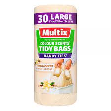 Multix tidy bag colour scent large vanilla 30