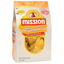 Mission Cheesy Nachos Corn Chips 230gm