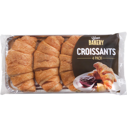 Your Bakery Croissant Pk4 200gm