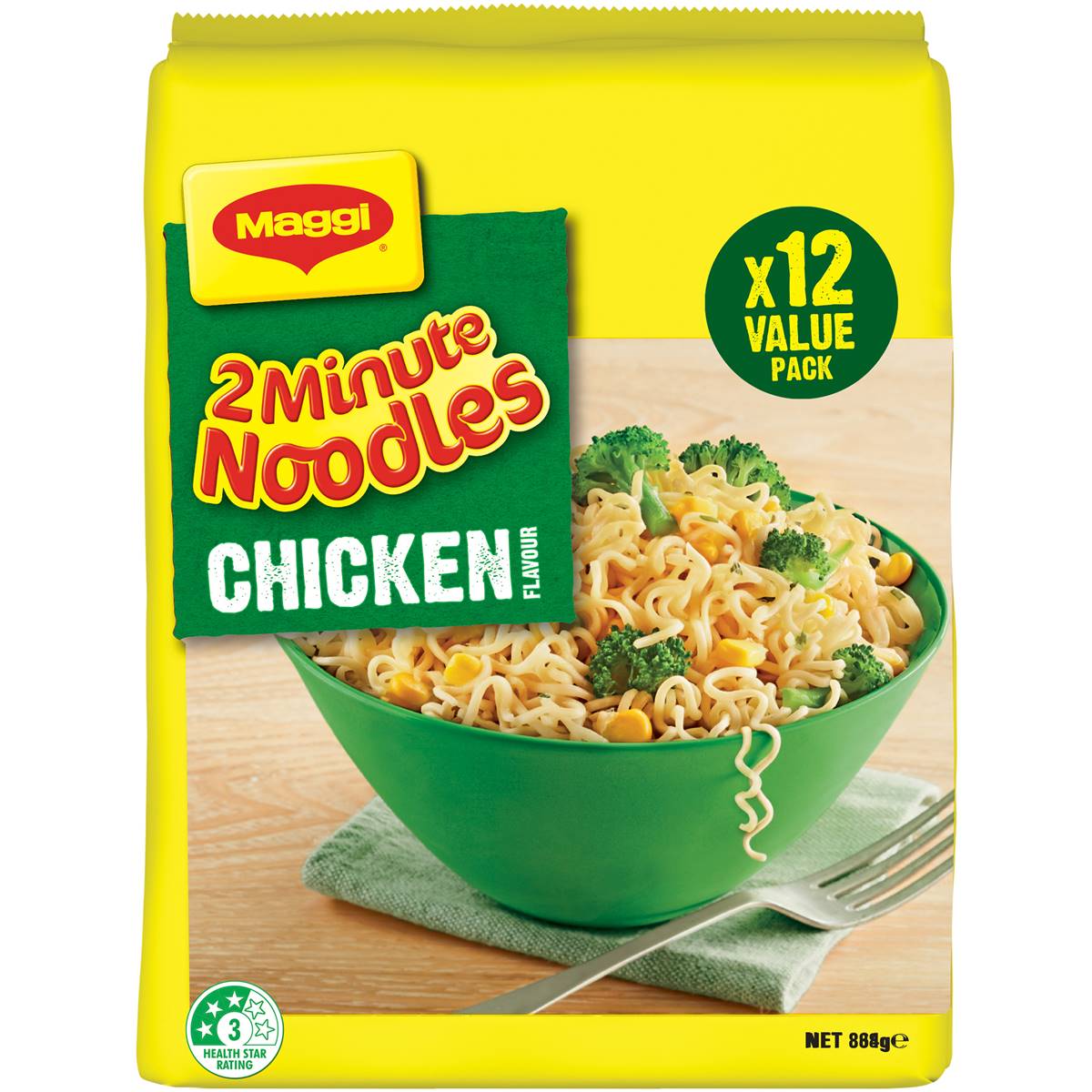 Maggi 2 minute noodles Chicken 12pk