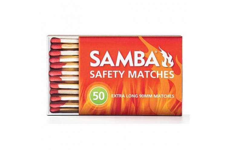 Samba Matches BBQ 90mm