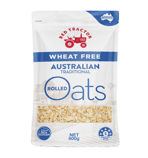 Red Tractor Rolled Oats Wheat Free 600g