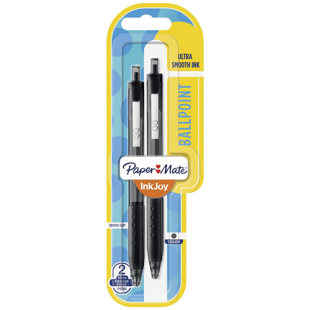 Papermate Inkjoy Pen Pack 1.0mm 700RT (Blue) Pack of 2