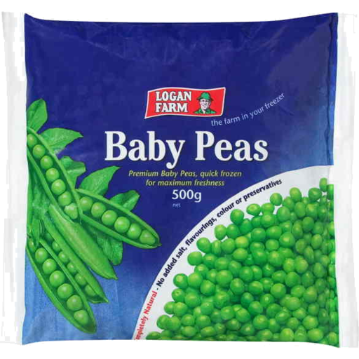 Logan Farm Baby Peas 500gm