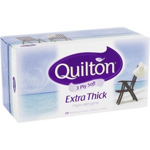 Quilton 3ply Facial Tissue 110pk
