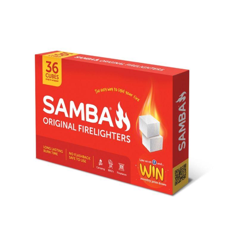 Samba White Firelighters 36pk