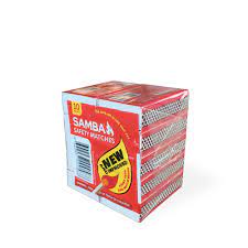Samba 10 boxes of Regular Matches