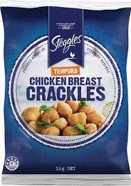 Steggles Chicken Breast Crackles 1kg