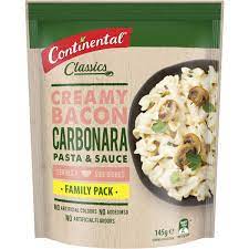 Continental Creamy Bacon Carbonara Value Pack 145g
