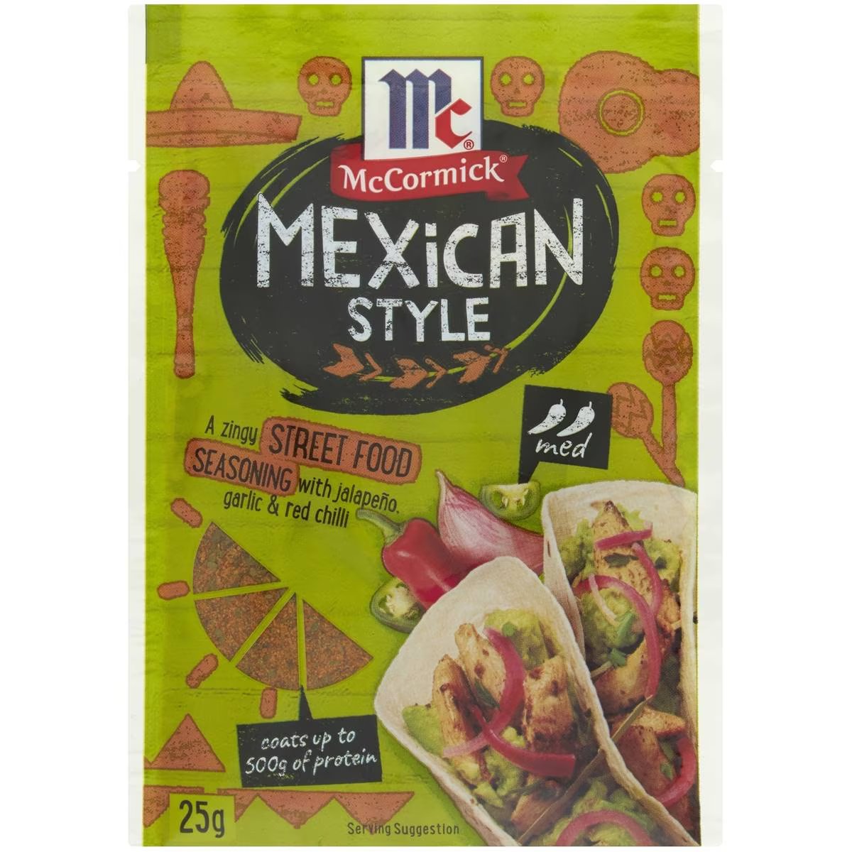 McCormicks Street Food Mexican Seasoning 25g