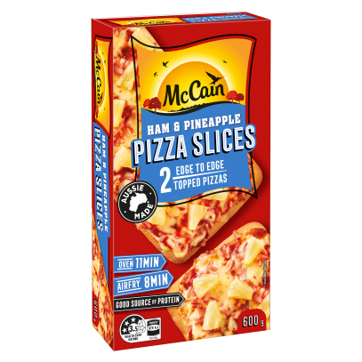 McCain Ham & Pineapple Pizza Slice 600gm