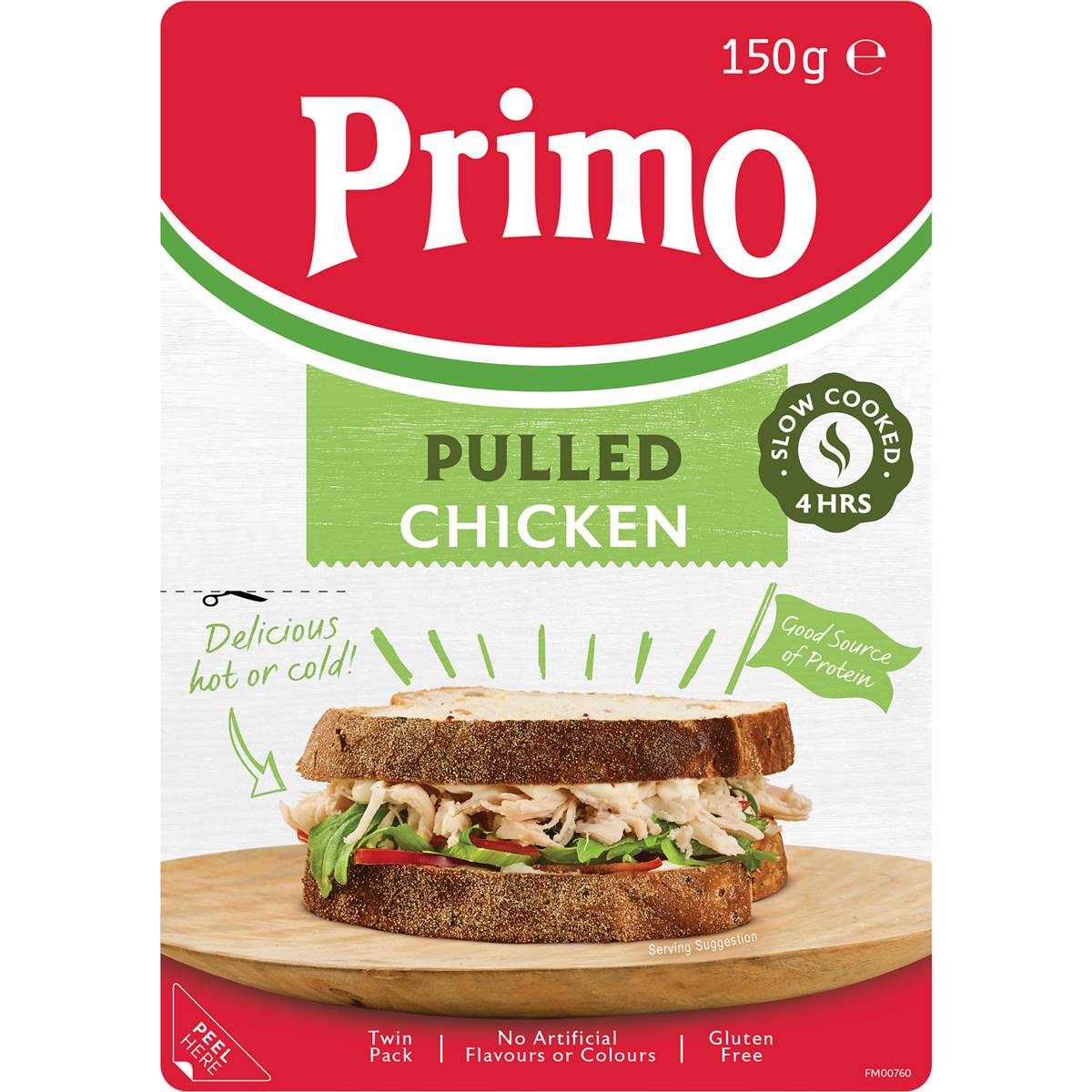 Primo Pulled Chicken 150g
