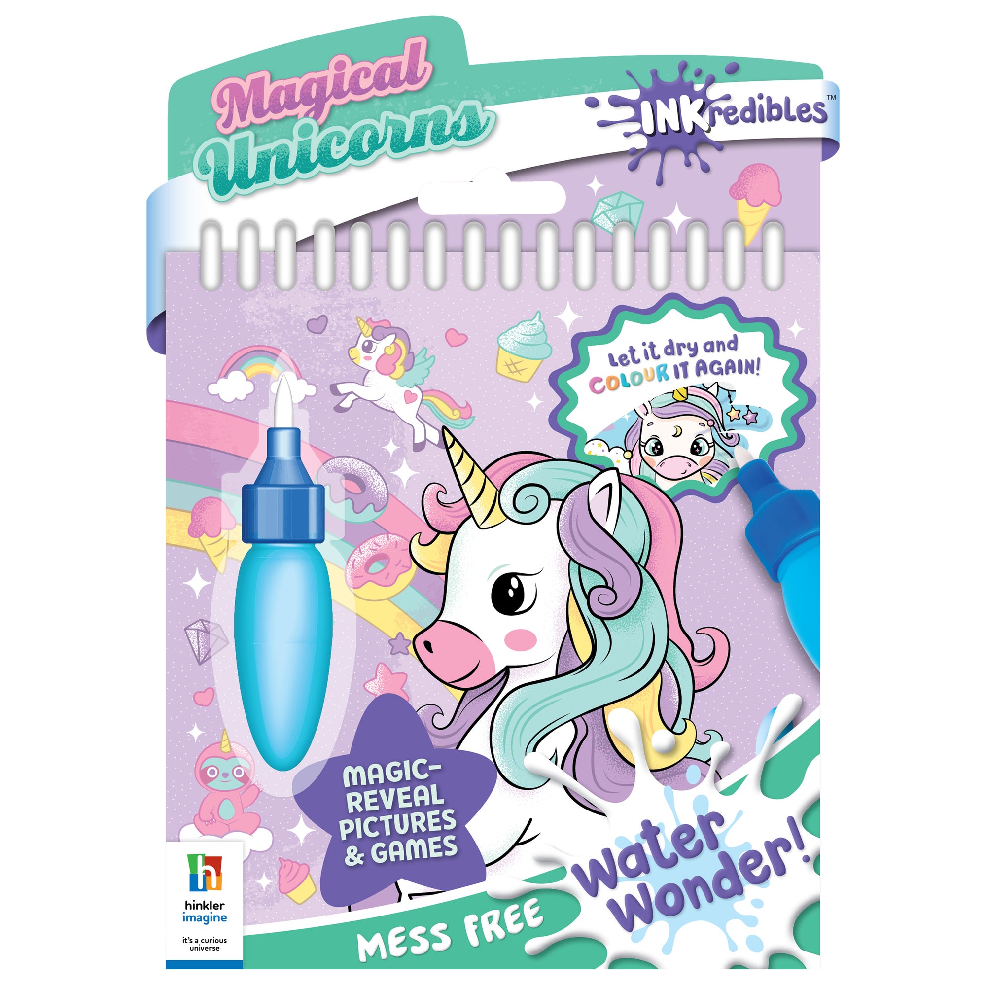 Inkredibles Unicorn Magic Water Wonder