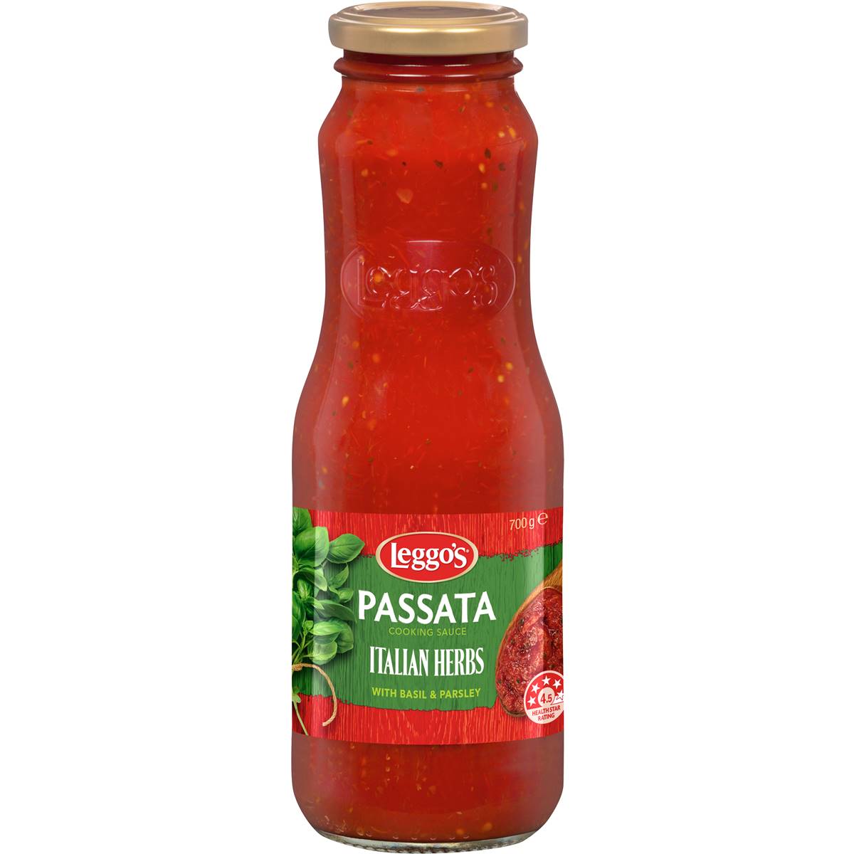 Leggos Passata Italian Herbs 700g