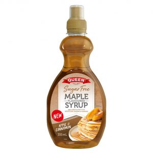 Queen Maple Syrup Sugar Free Apple & Cinnamon 355ml