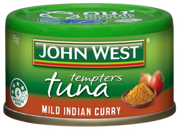 John West Tuna Mild Indian Curry 95g