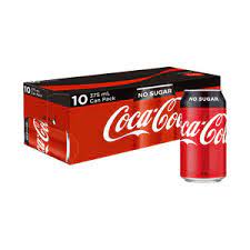 Coca Cola No Sugar 10 pack