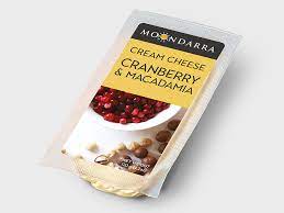 Moondarra Cream Cheese Cranberry & Macadamia 120g