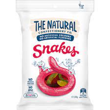 The Natural Confectionery Co Snakes 230gm